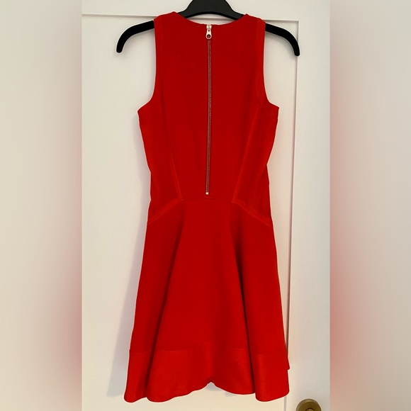 Ted Baker Red Crew Neck Mini Dress - Picture 2 of 5